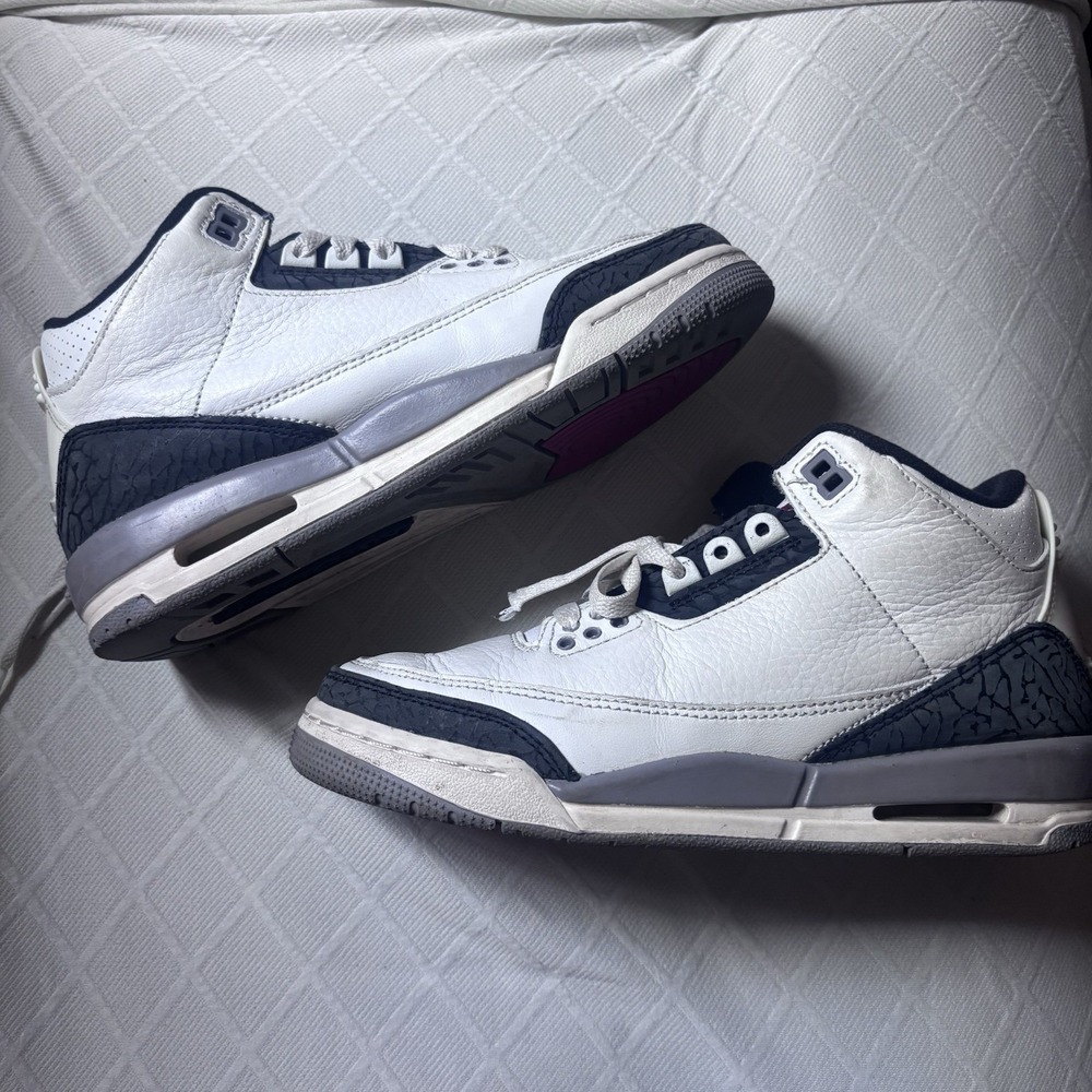 Jordan 3 Retro White Cement Reimagined GS 5.5Y Women 7 DM0967-106 White Sneaker